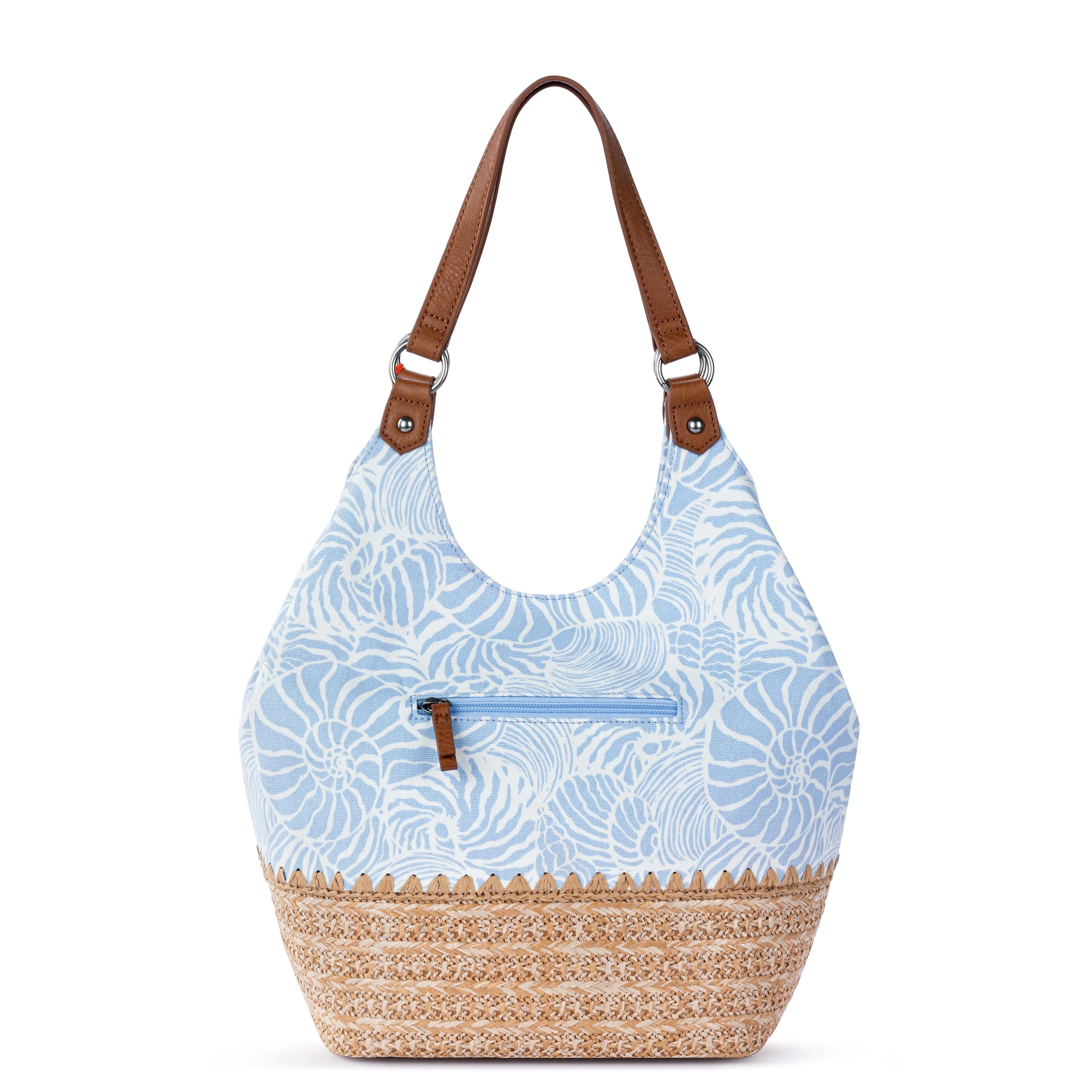 Roma Shopper - Canvas - Blue Aura Seashore - Image 4