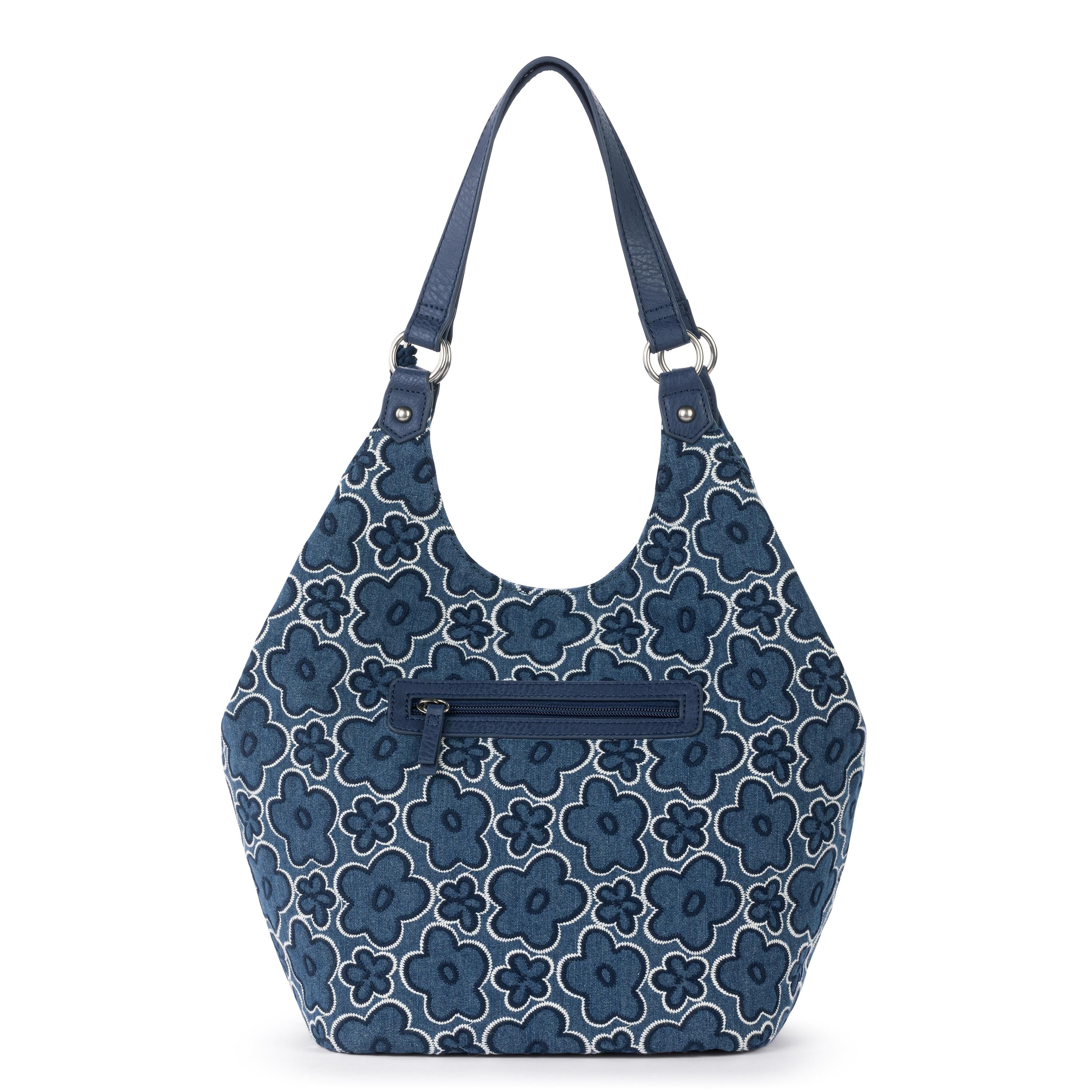 Roma Shopper - Denim - Denim Retro Flower - Image 4
