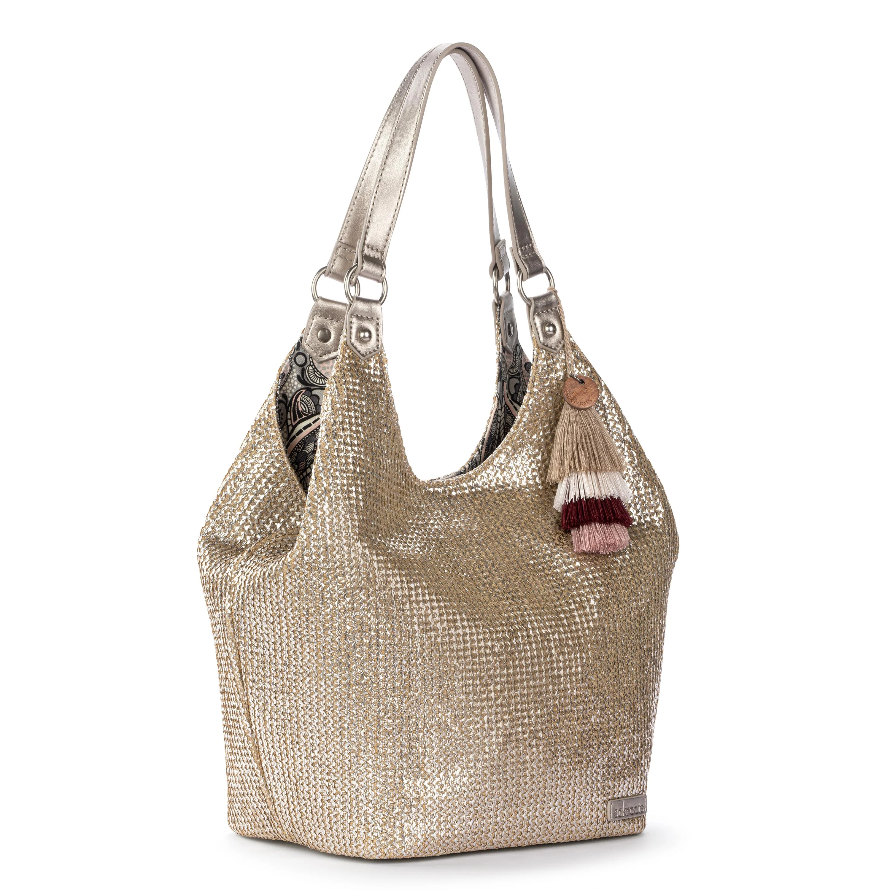 Roma Shopper - Straw - Pyrite Straw - Image 2