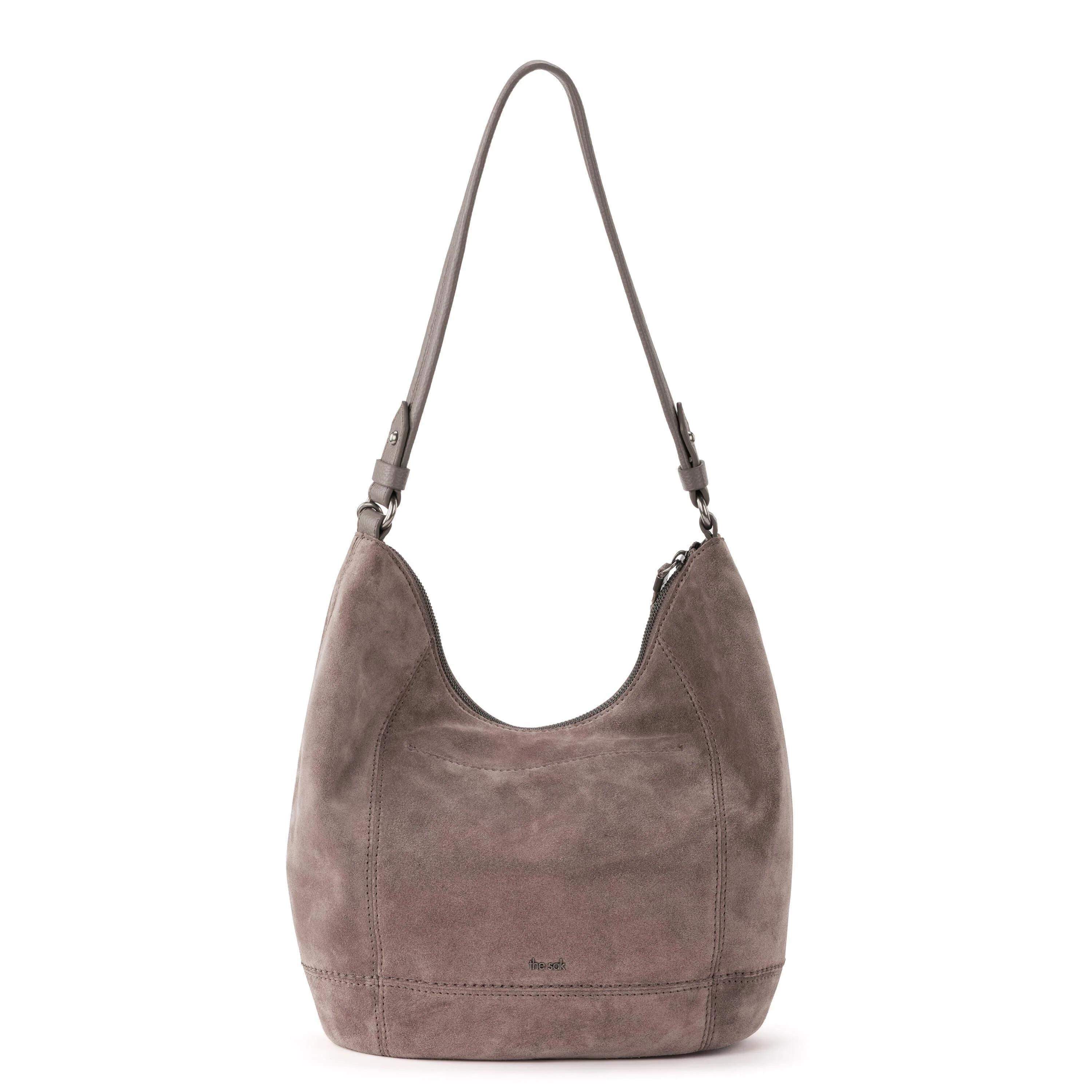 Sequoia Hobo - Leather - Mushroom Suede - Image 5