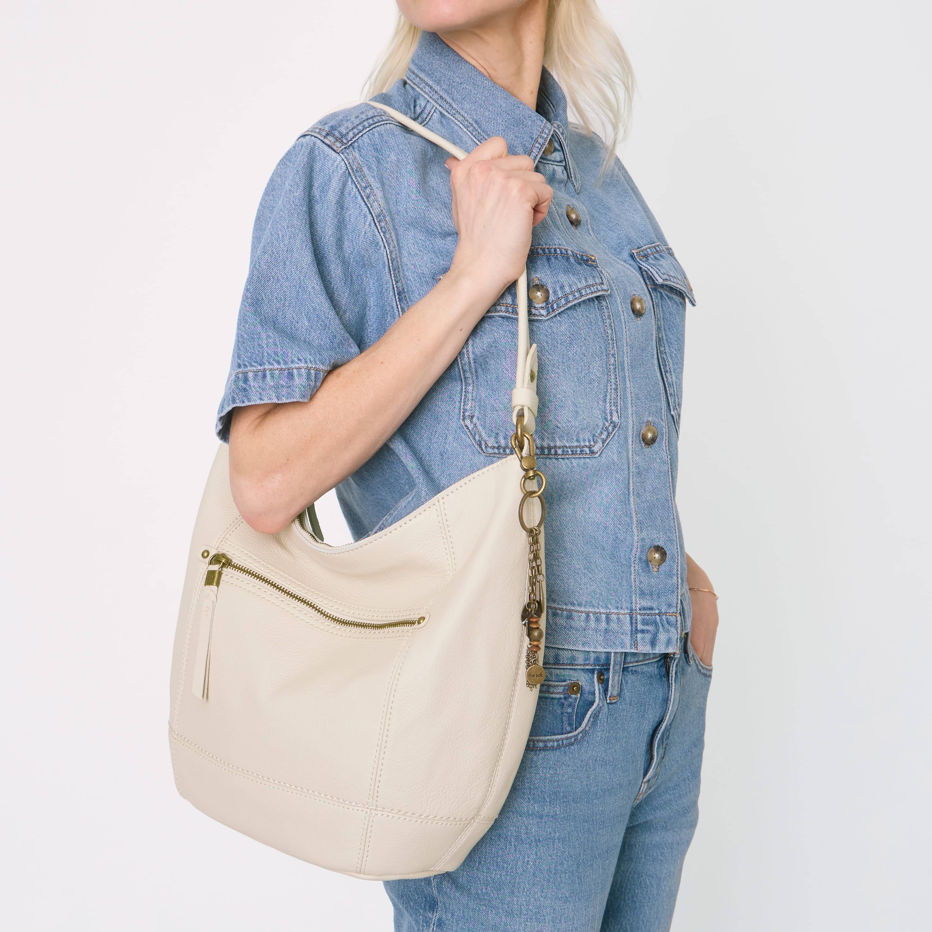 Sequoia Hobo - Leather - Stone - Image 2