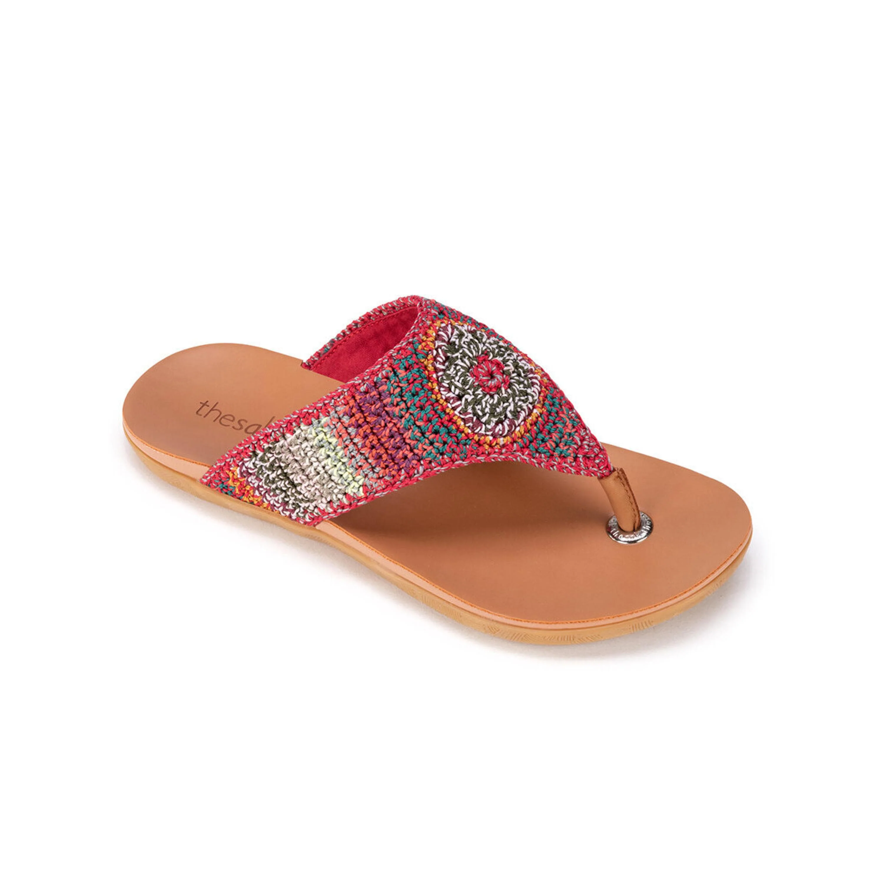 Shana Sandal - Hand Crochet - Sunset Stripe - Image 2