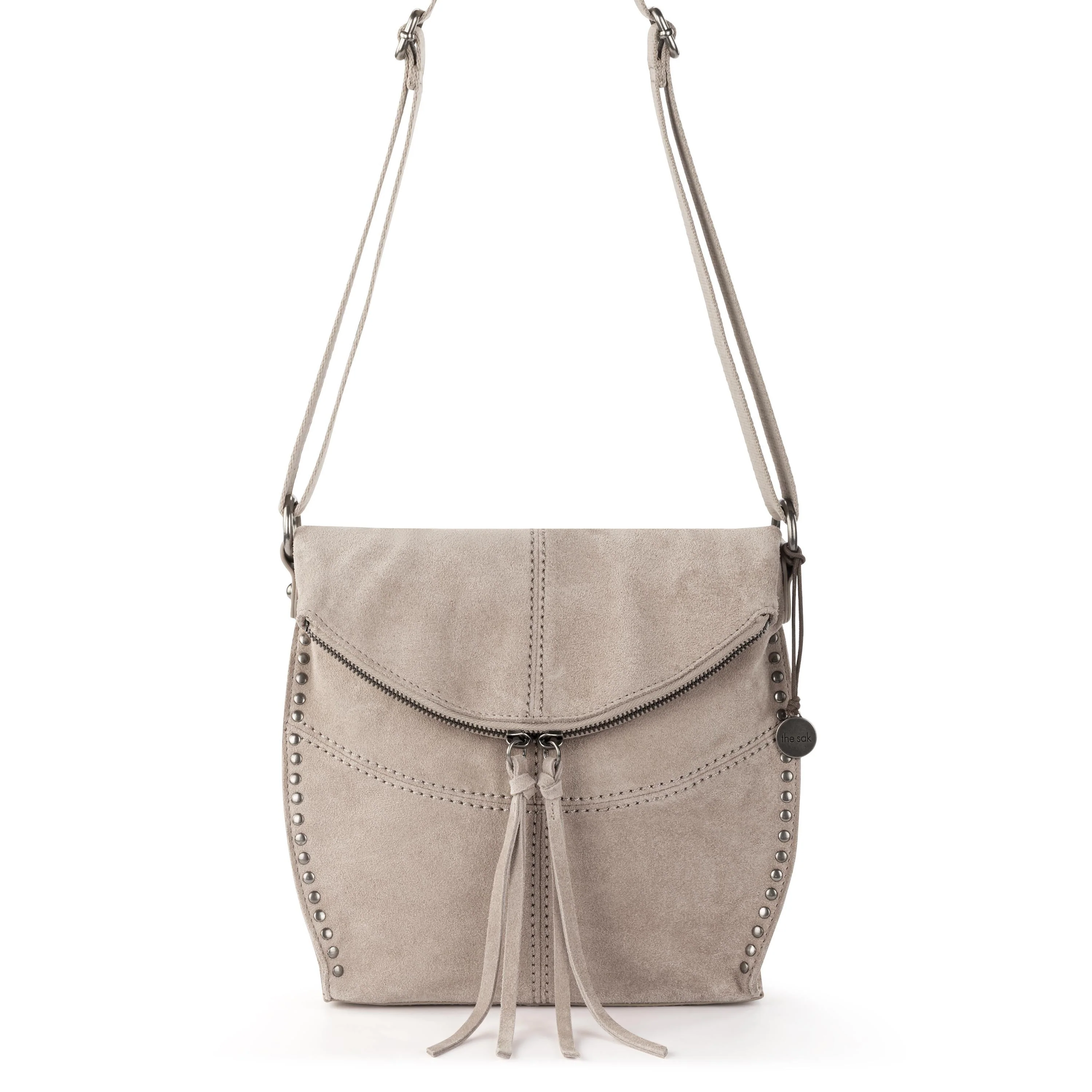 Silverlake Flap Crossbody - Leather - Sand Suede - Image 2