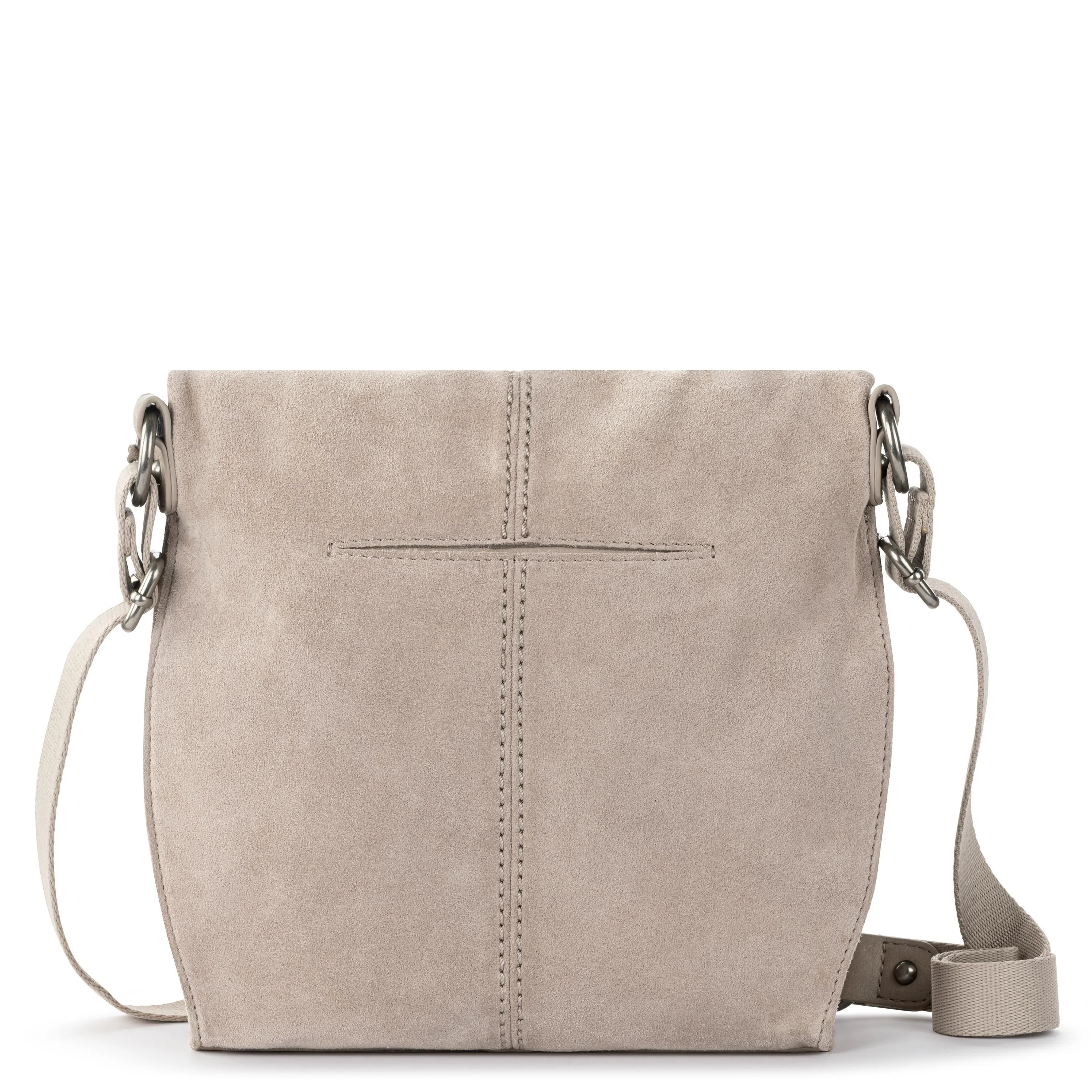 Silverlake Flap Crossbody - Leather - Sand Suede - Image 5
