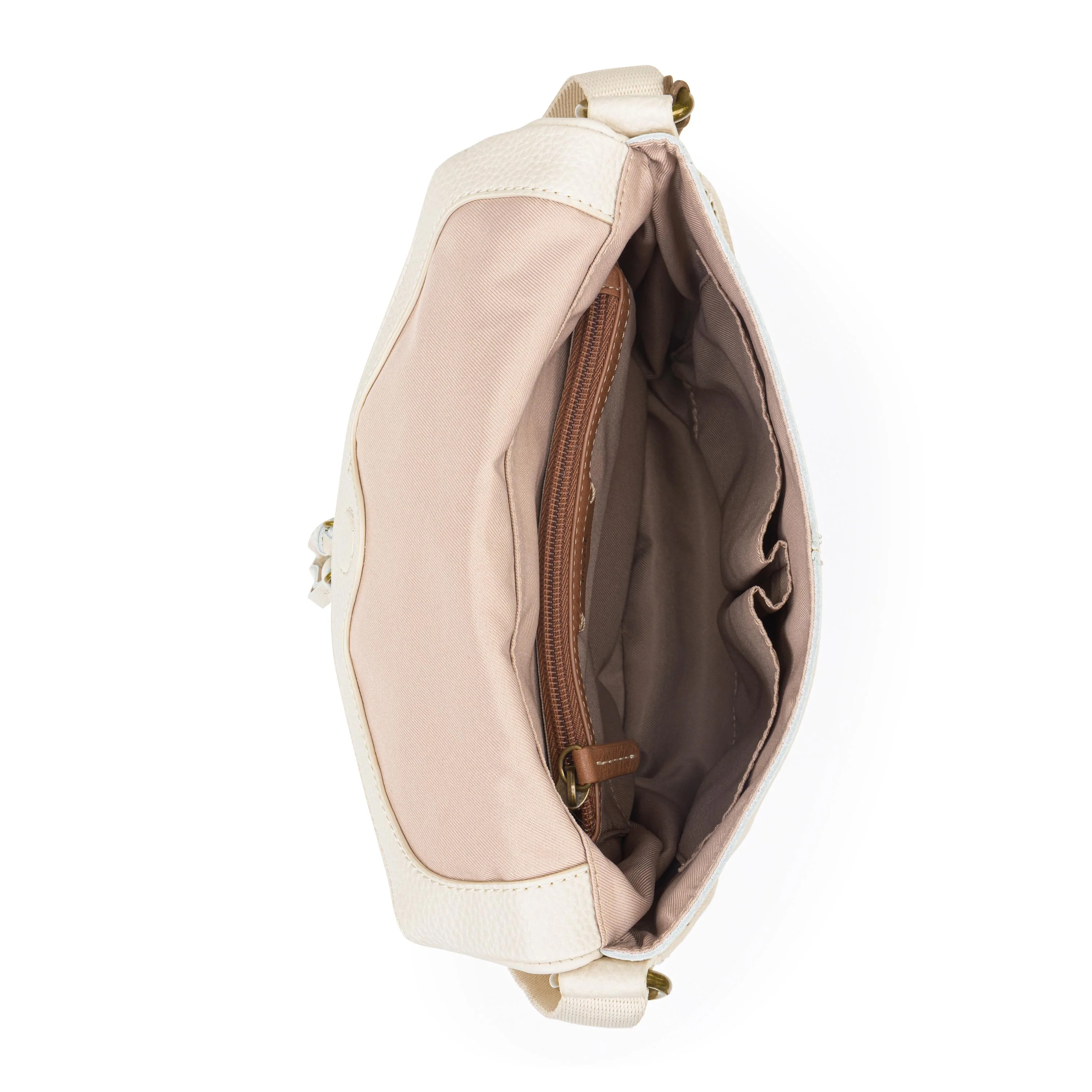 Silverlake Flap Crossbody - Leather - Stone - Image 4