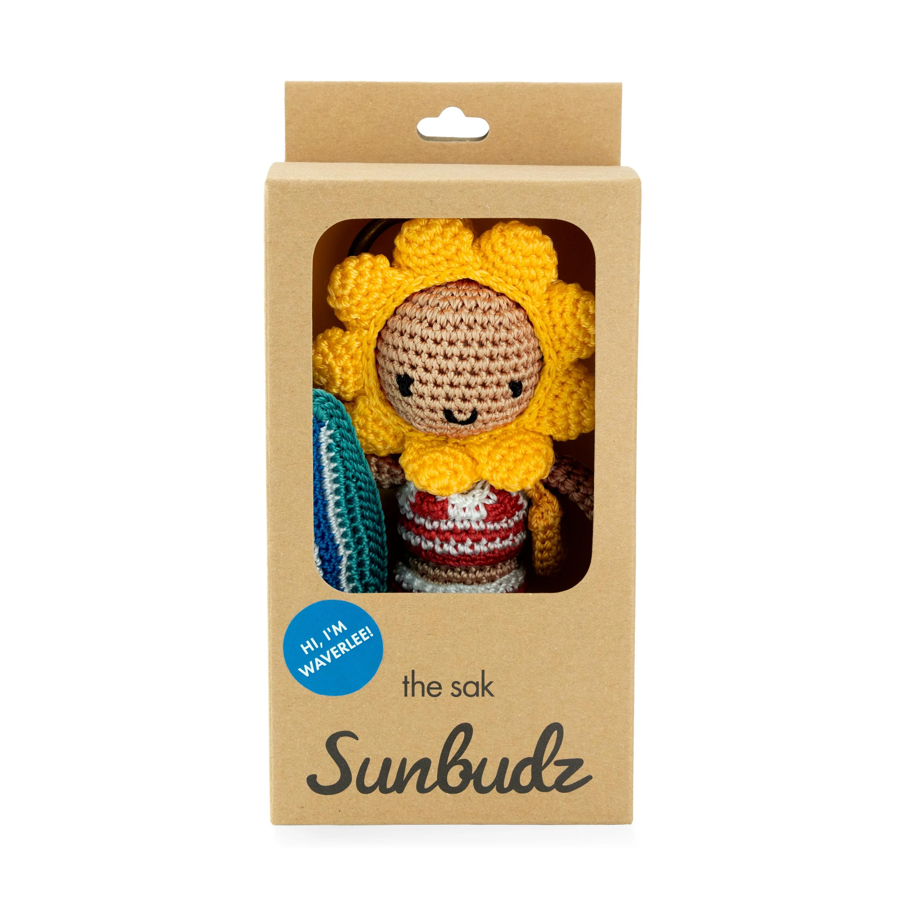 Sunbudz Sunflower Dangle - Hand Crochet - Waverlee - Image 3