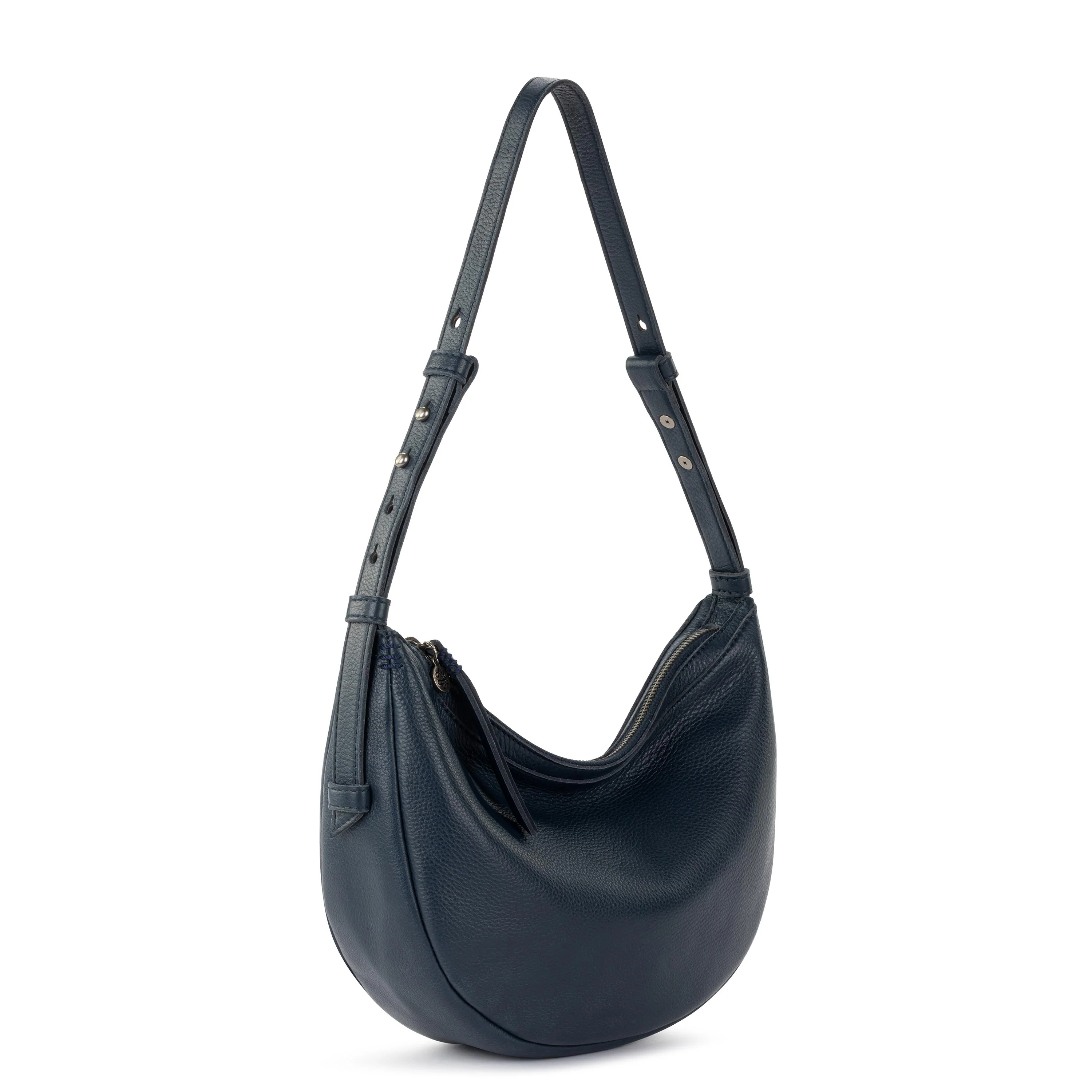 Tess Shoulder Bag - Leather - Indigo - Image 3