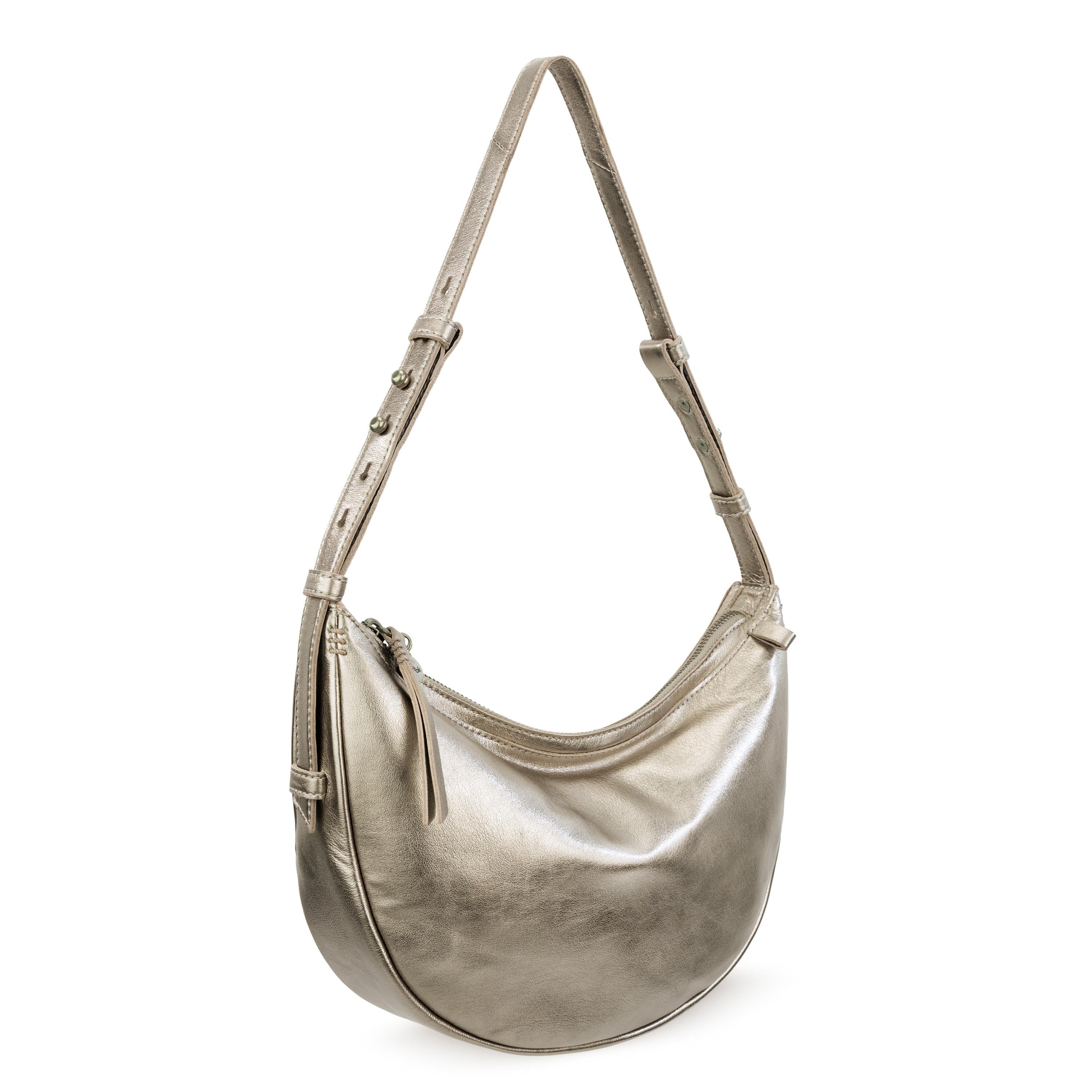 Tess Shoulder Bag - Leather - Pyrite - Image 3