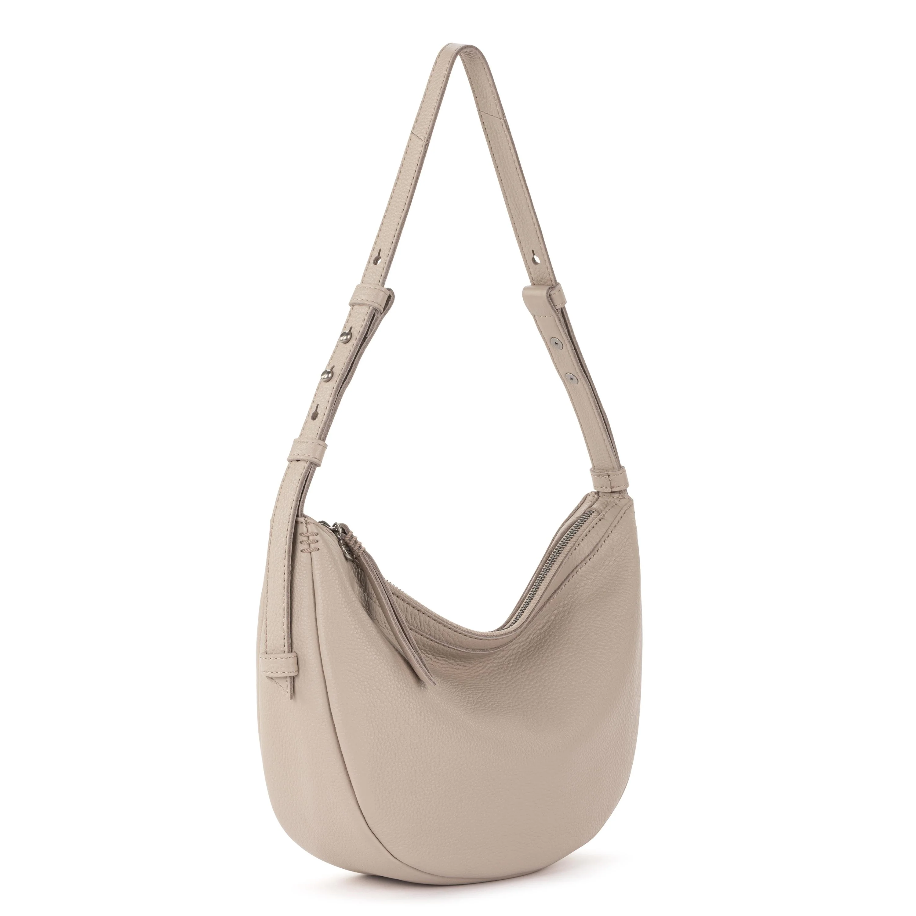 Tess Shoulder Bag - Leather - Sand - Image 3