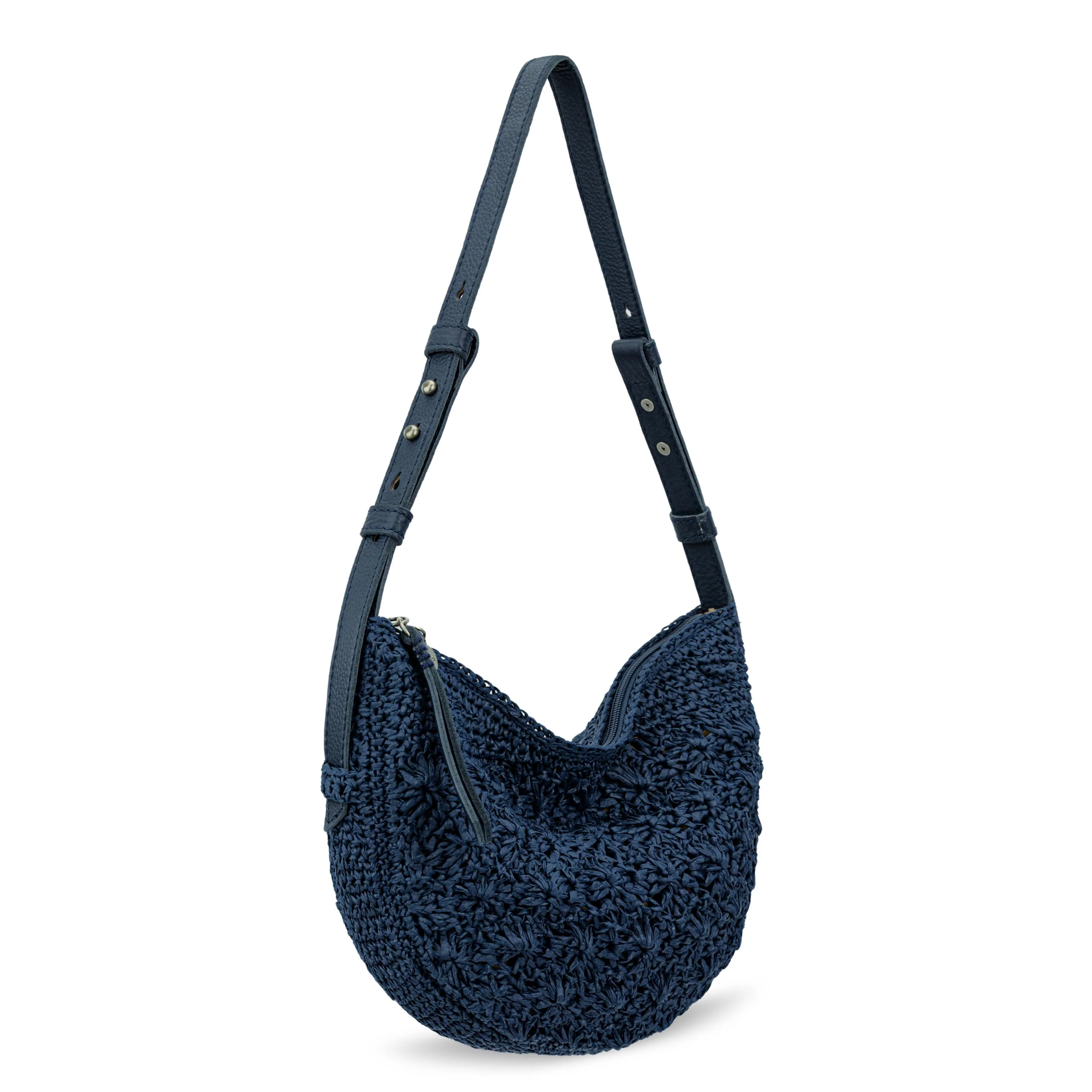 Tess Shoulder Bag - Straw - Denim Primrose - Image 2