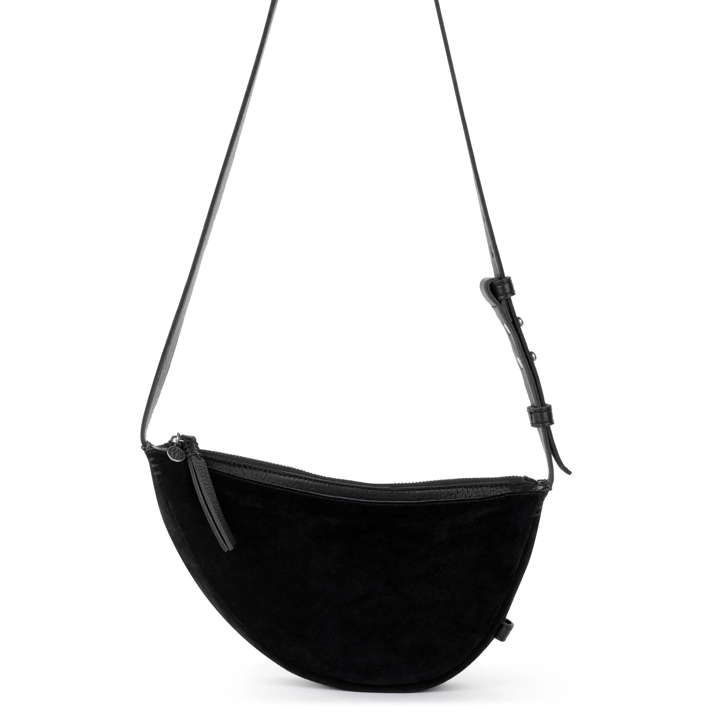 Tess Sling - Leather - Black Suede - Image 2