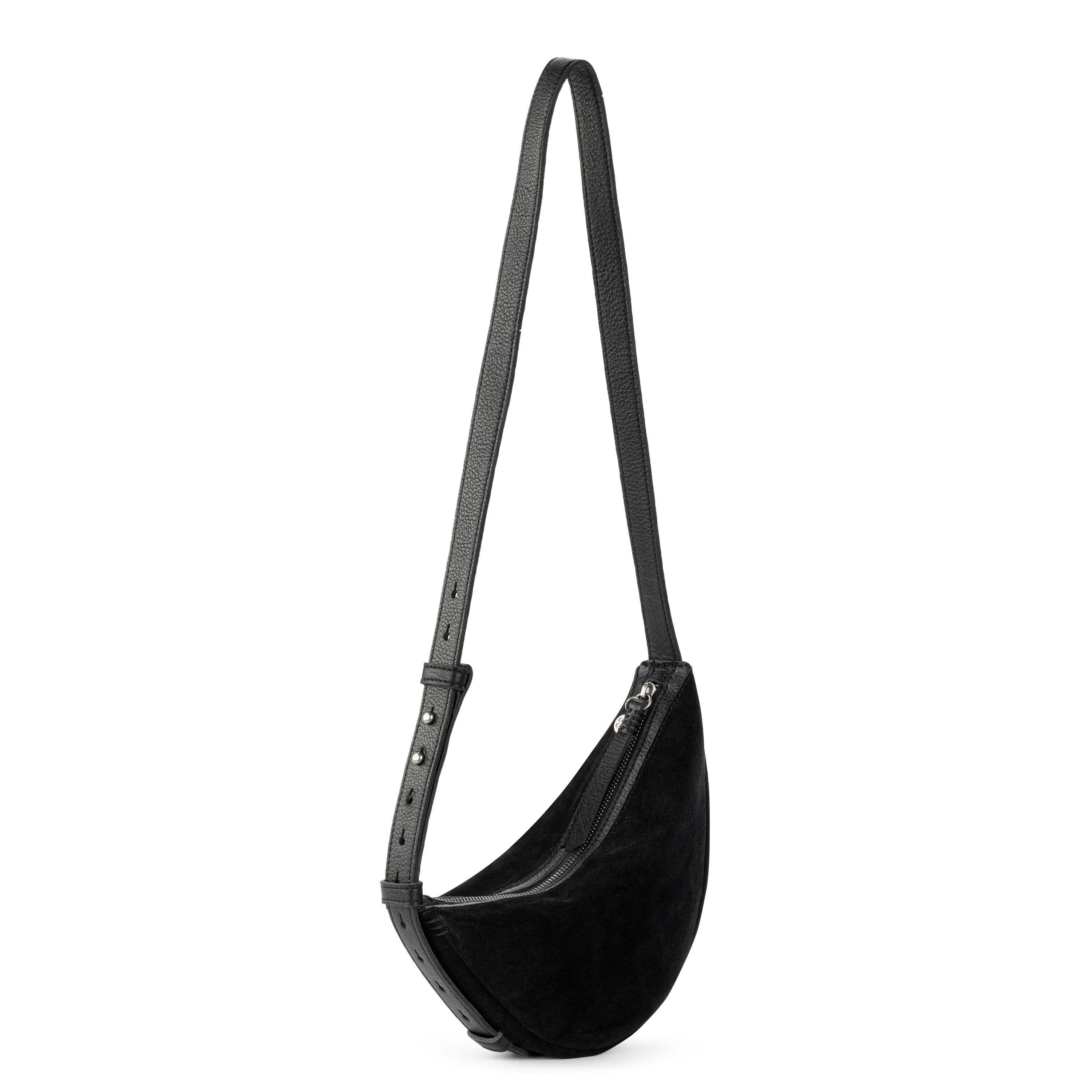 Tess Sling - Leather - Black Suede - Image 4