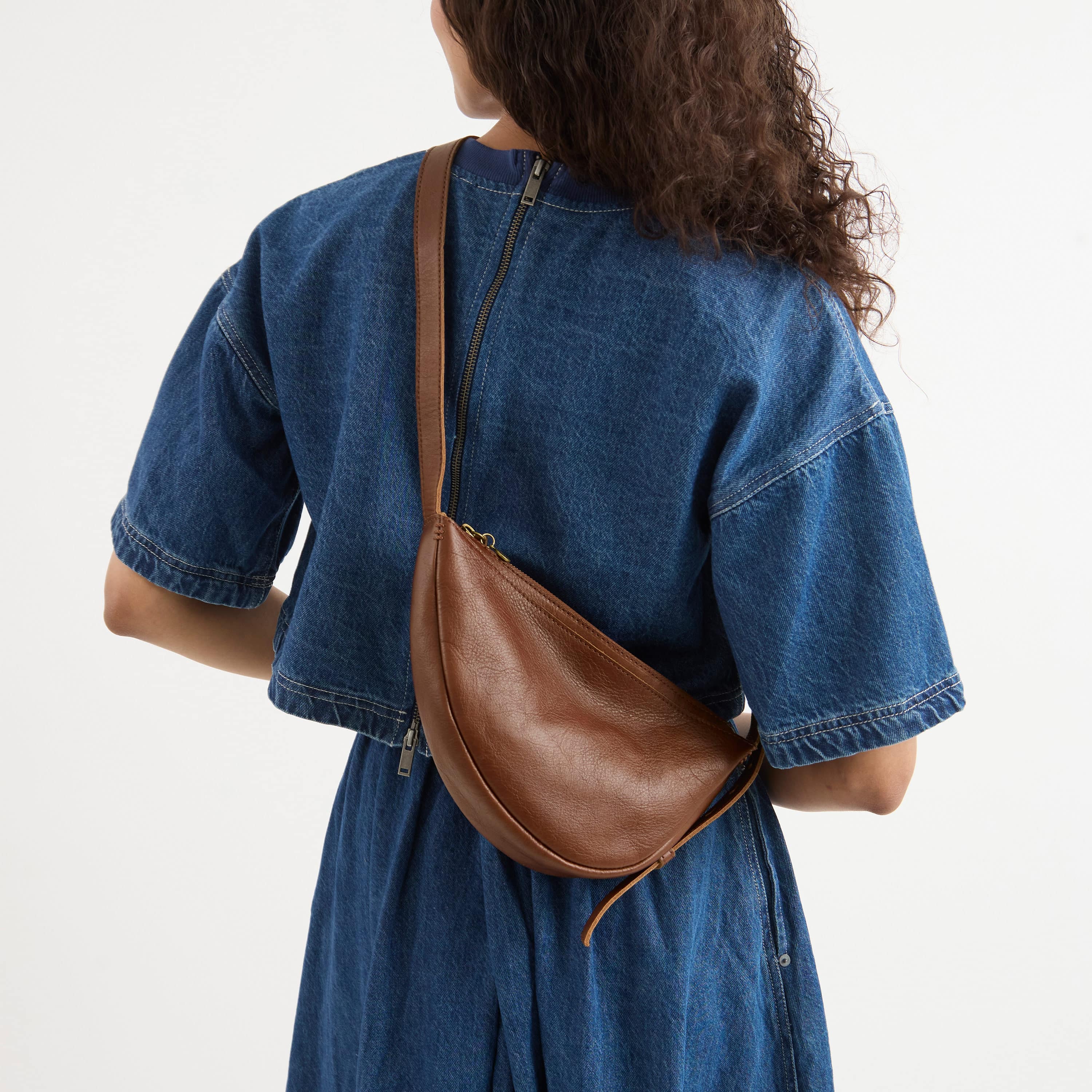 Tess Sling - Leather - Whiskey - Image 2
