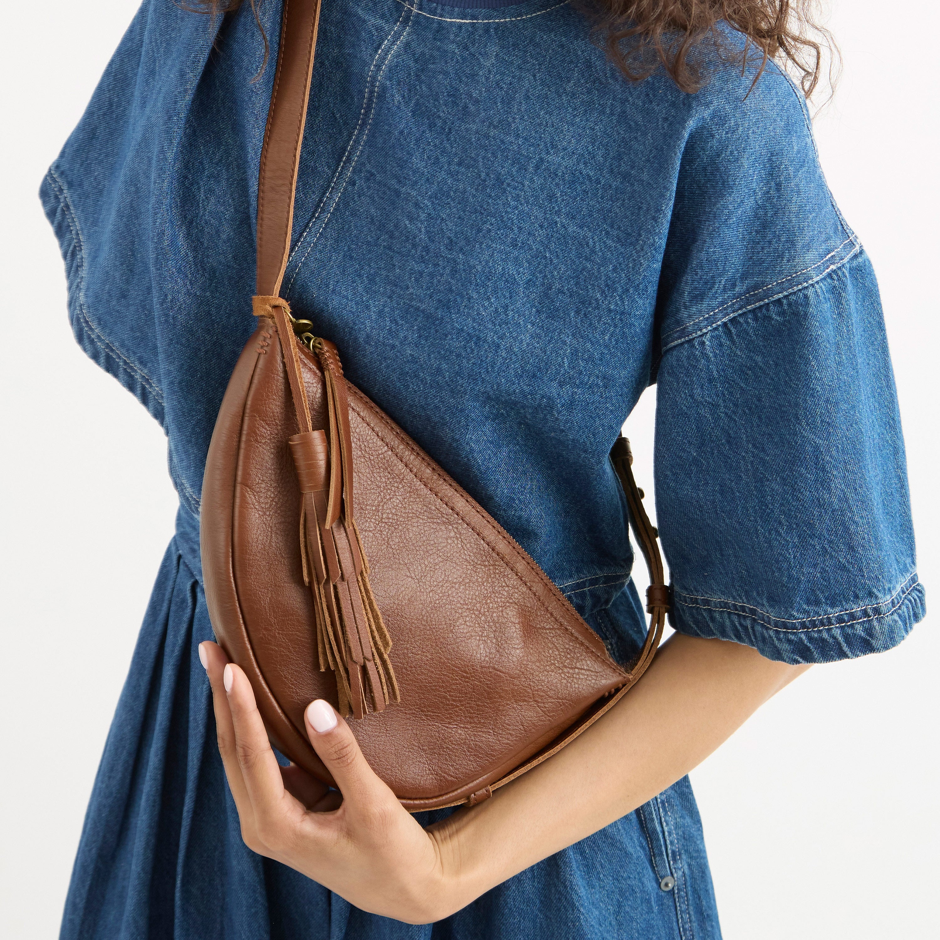 Tess Sling - Leather - Whiskey - Image 7