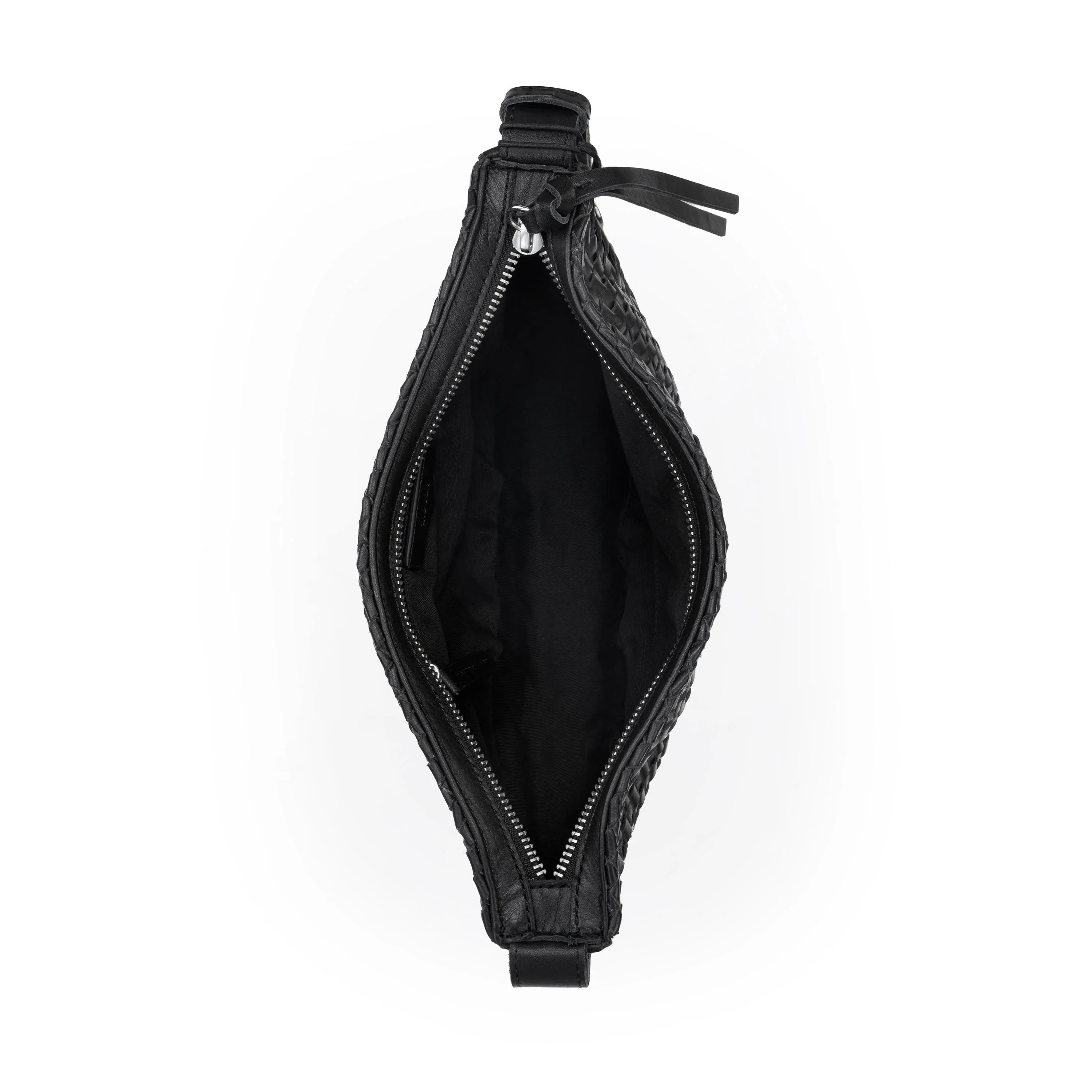 Tess Sling - Leather - Woven Black - Image 5