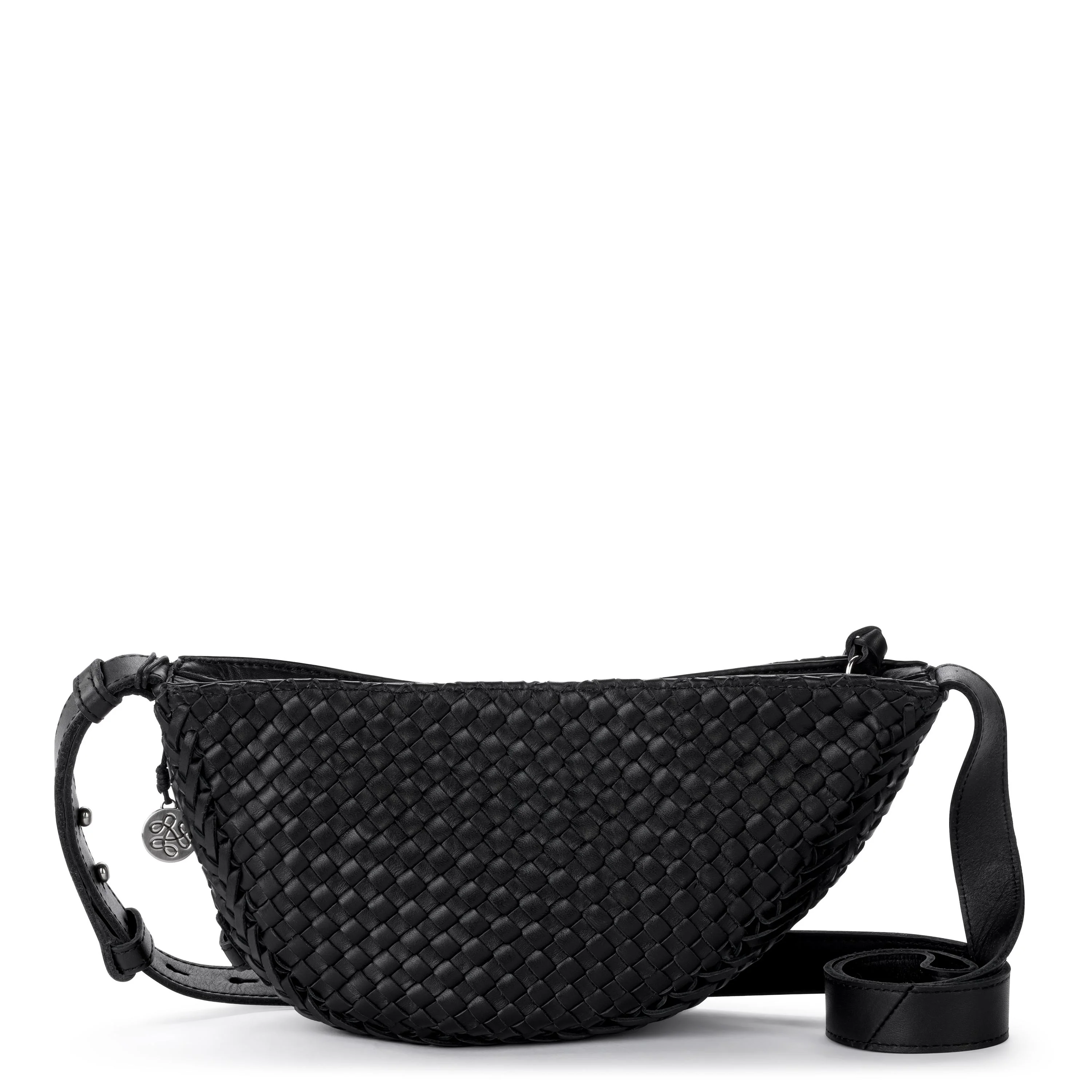 Tess Sling - Leather - Woven Black - Image 6