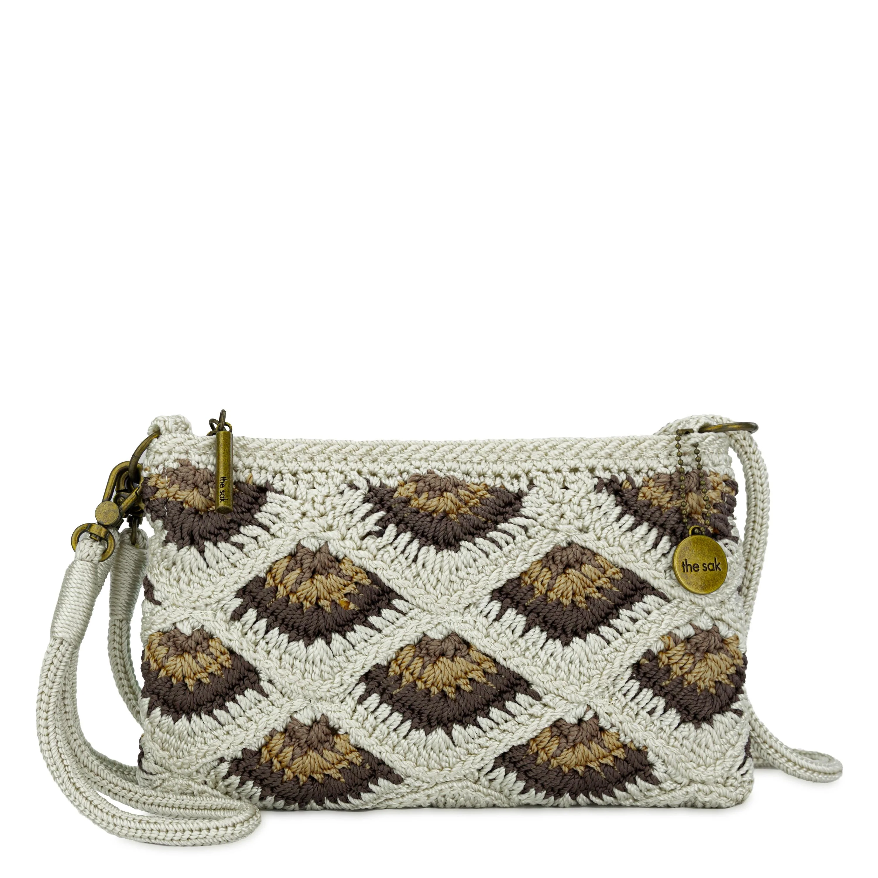 Vita Convertible Wristlet - Hand Crochet - Natural Mermaid - Image 2