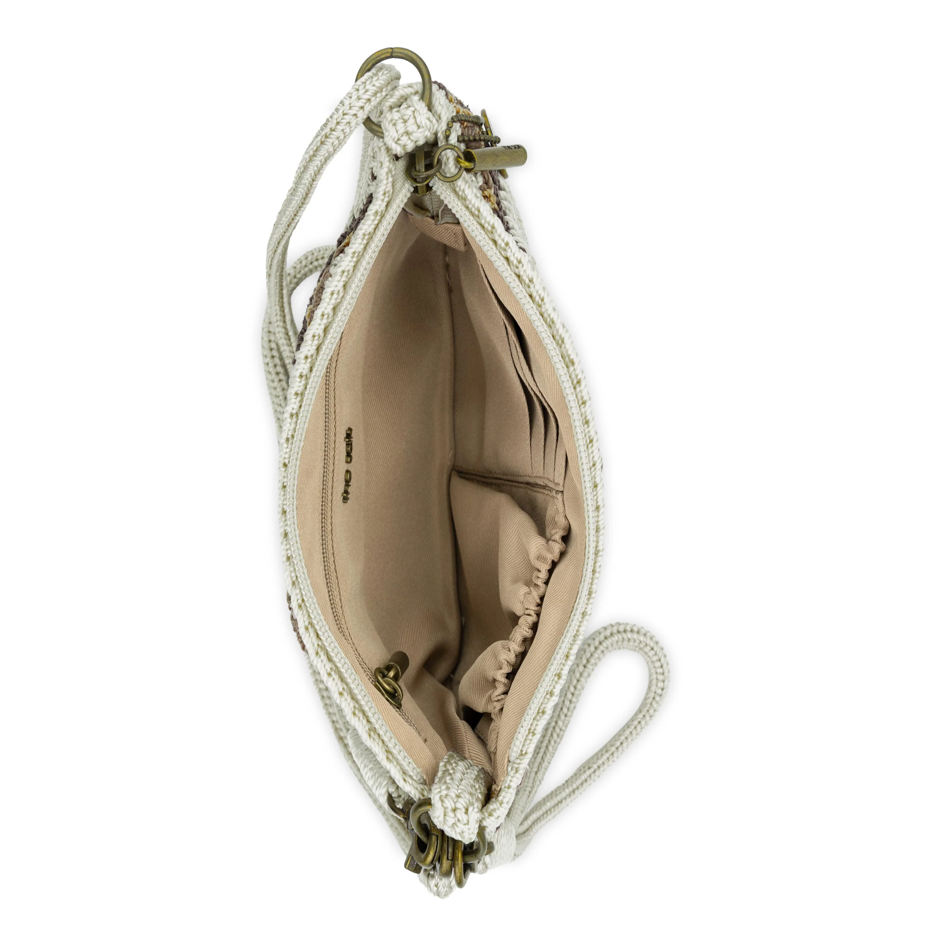 Vita Convertible Wristlet - Hand Crochet - Natural Mermaid - Image 4