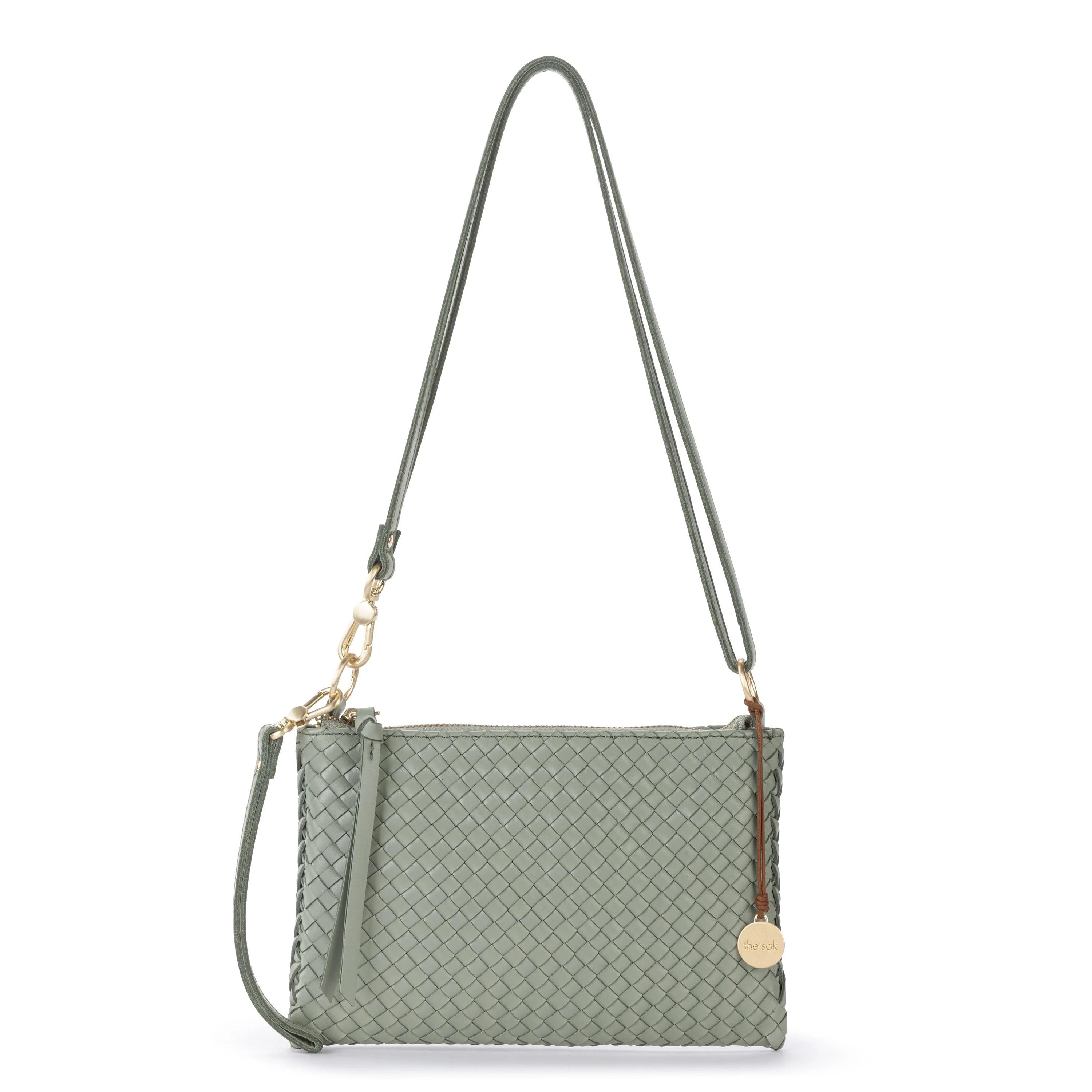 Vita Convertible Wristlet - Leather - Meadow Woven