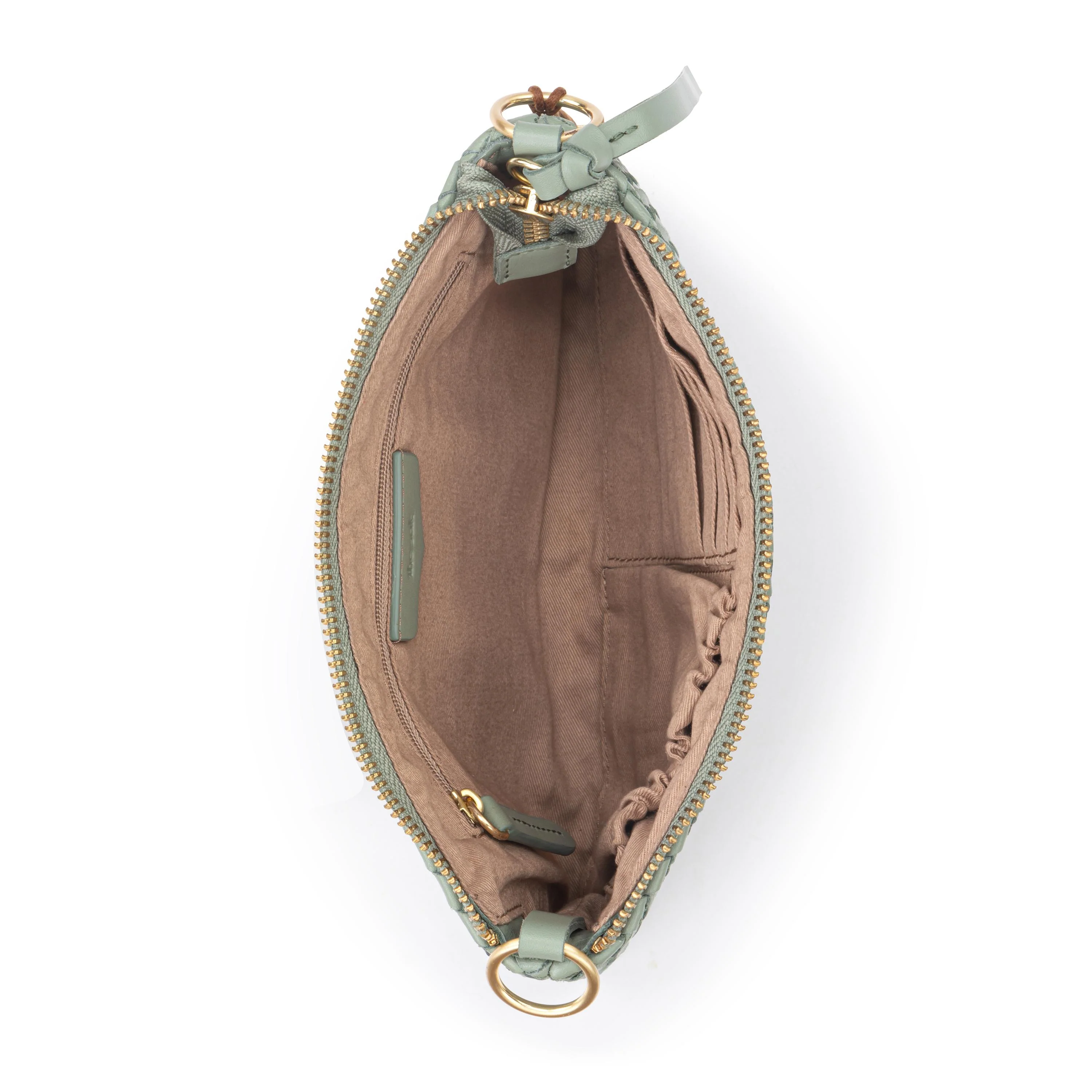 Vita Convertible Wristlet - Leather - Meadow Woven - Image 4