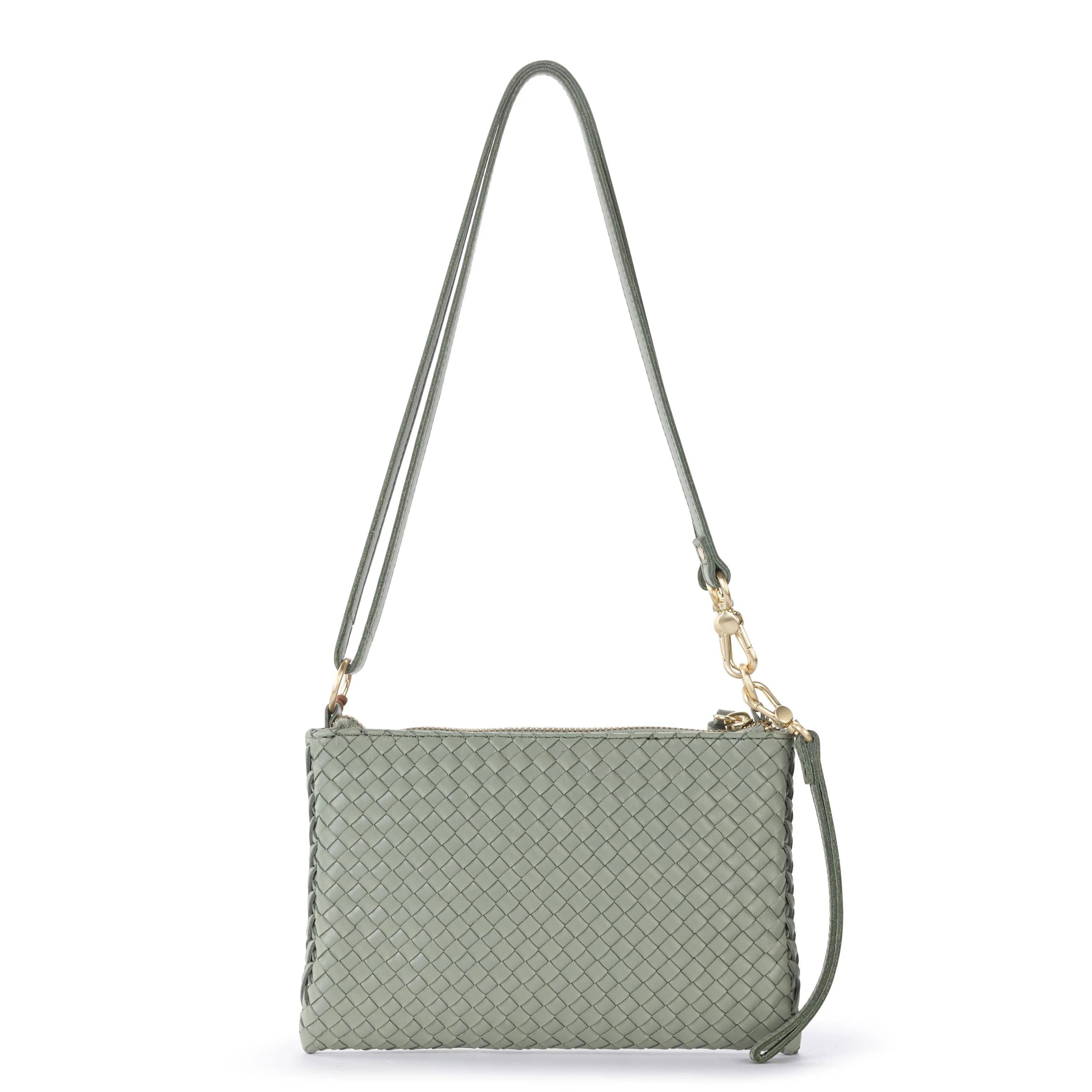 Vita Convertible Wristlet - Leather - Meadow Woven - Image 5