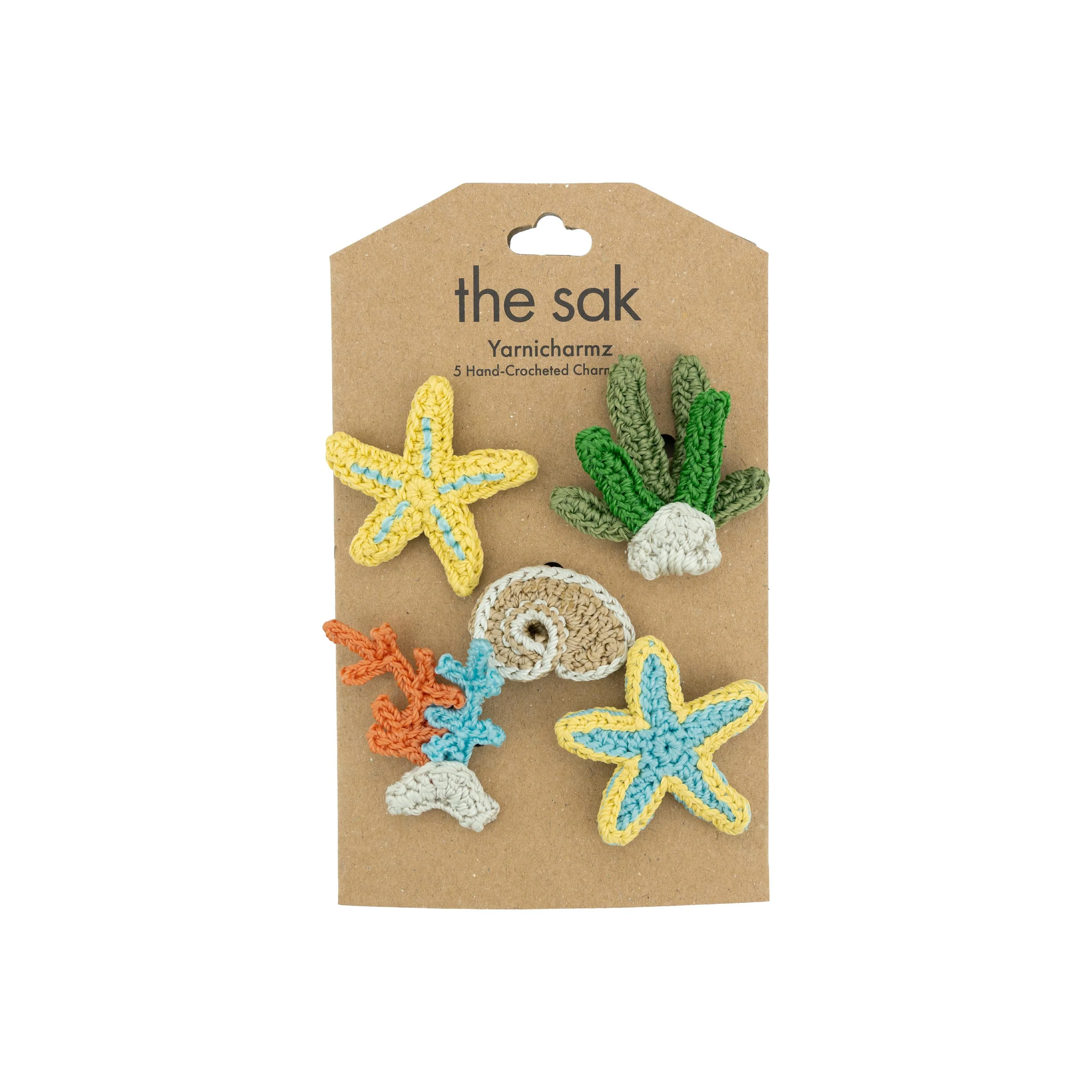 Yarnicharmz 5 Pack - Hand Crochet - Starfish - Image 2