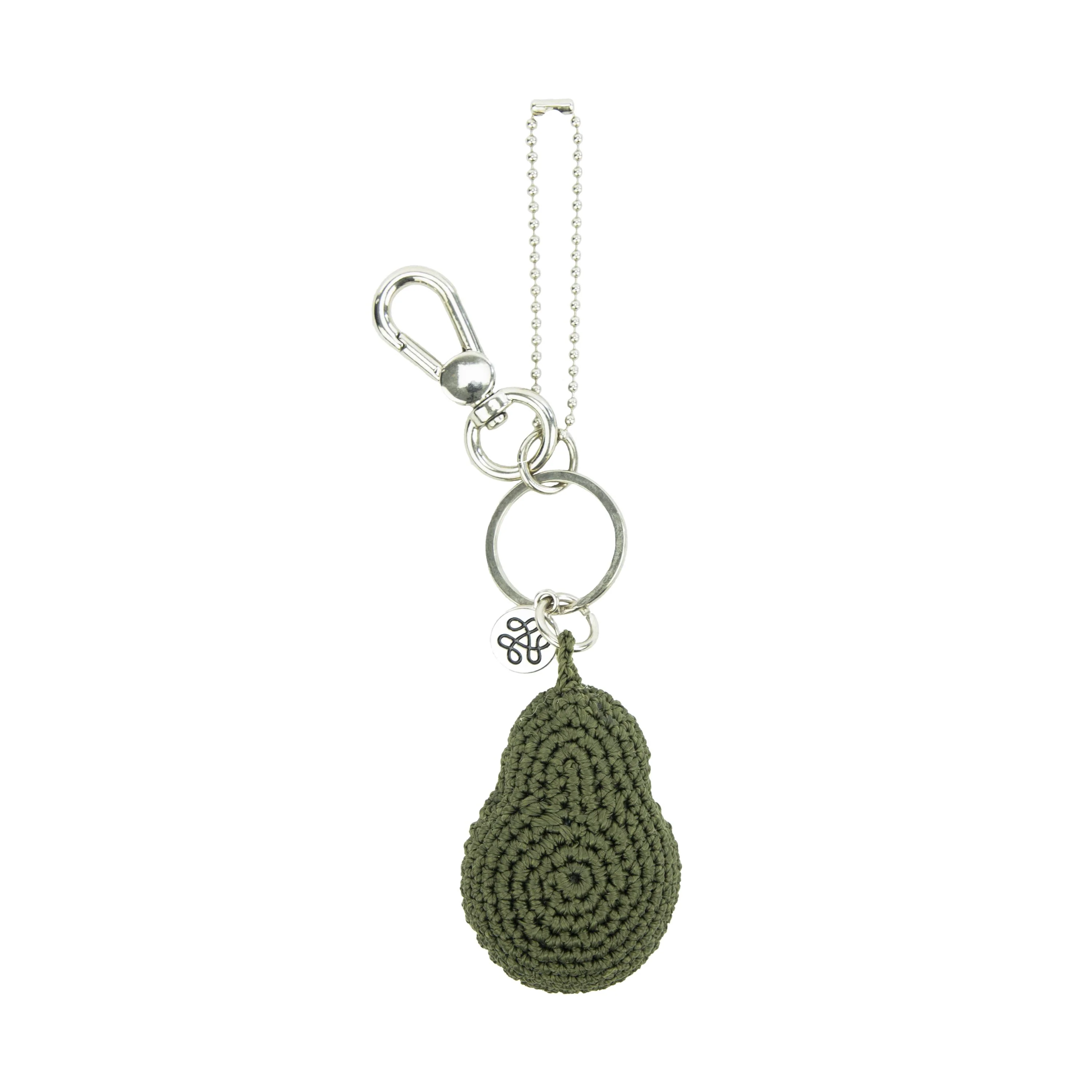 Yarnicharmz Dangle - Hand Crochet - Avocado - Image 2