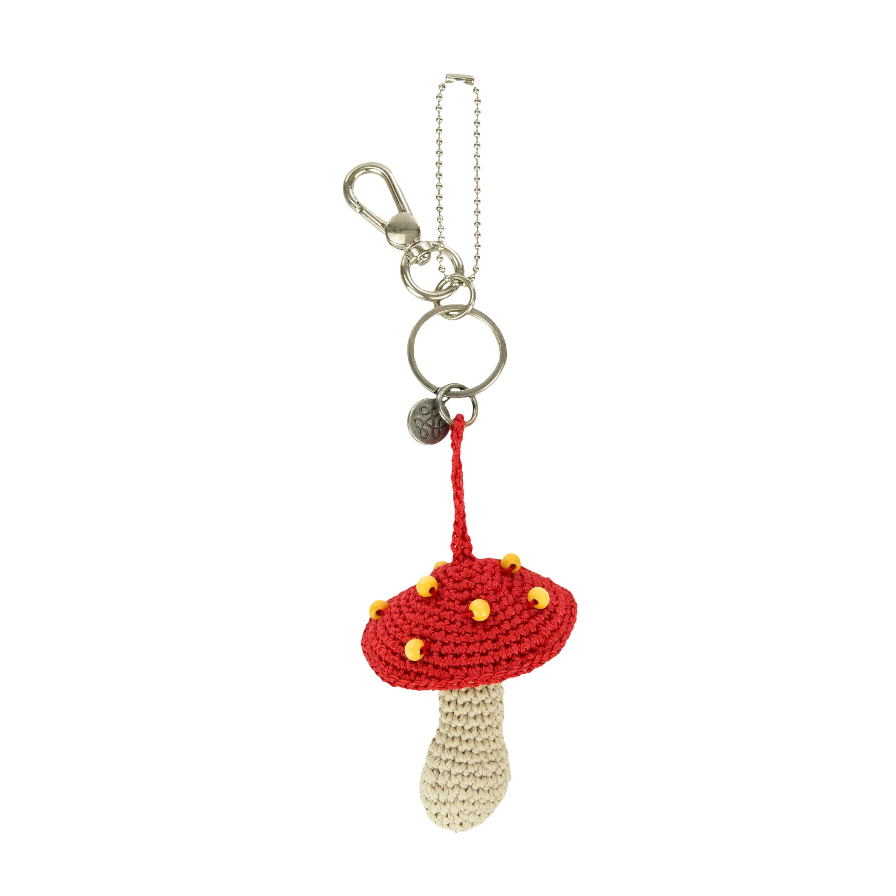 Yarnicharmz Dangle - Hand Crochet - Mushroom - Image 3