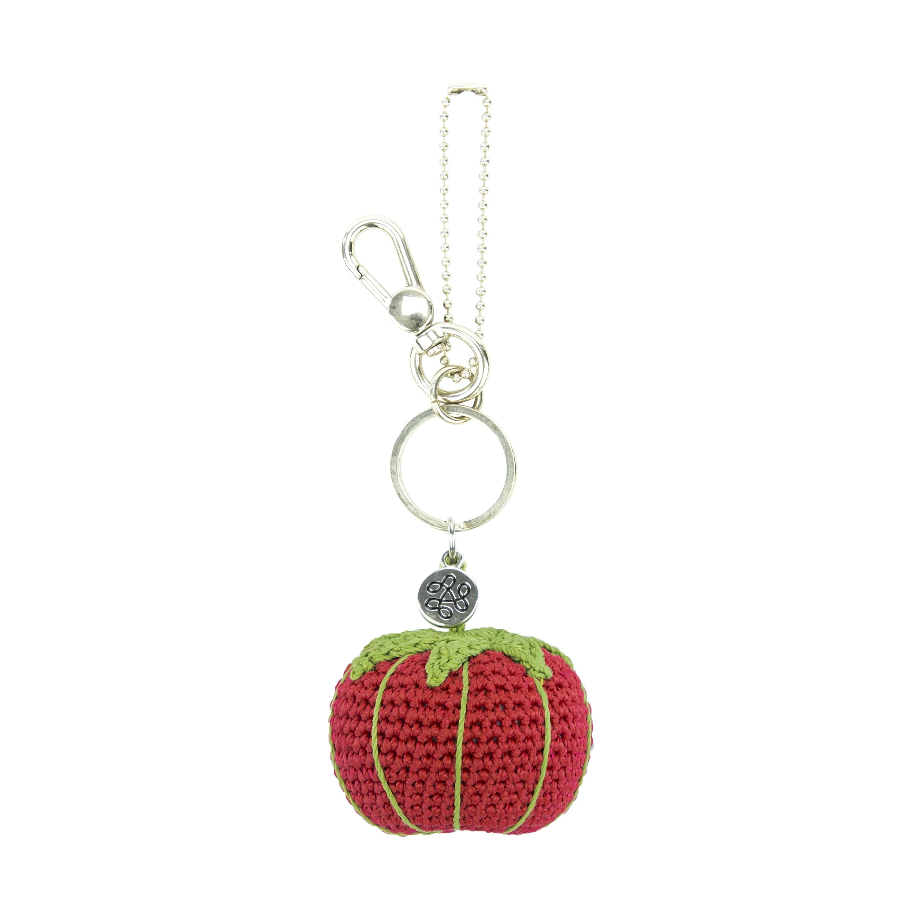 Yarnicharmz Dangle - Hand Crochet - Tomato - Image 3