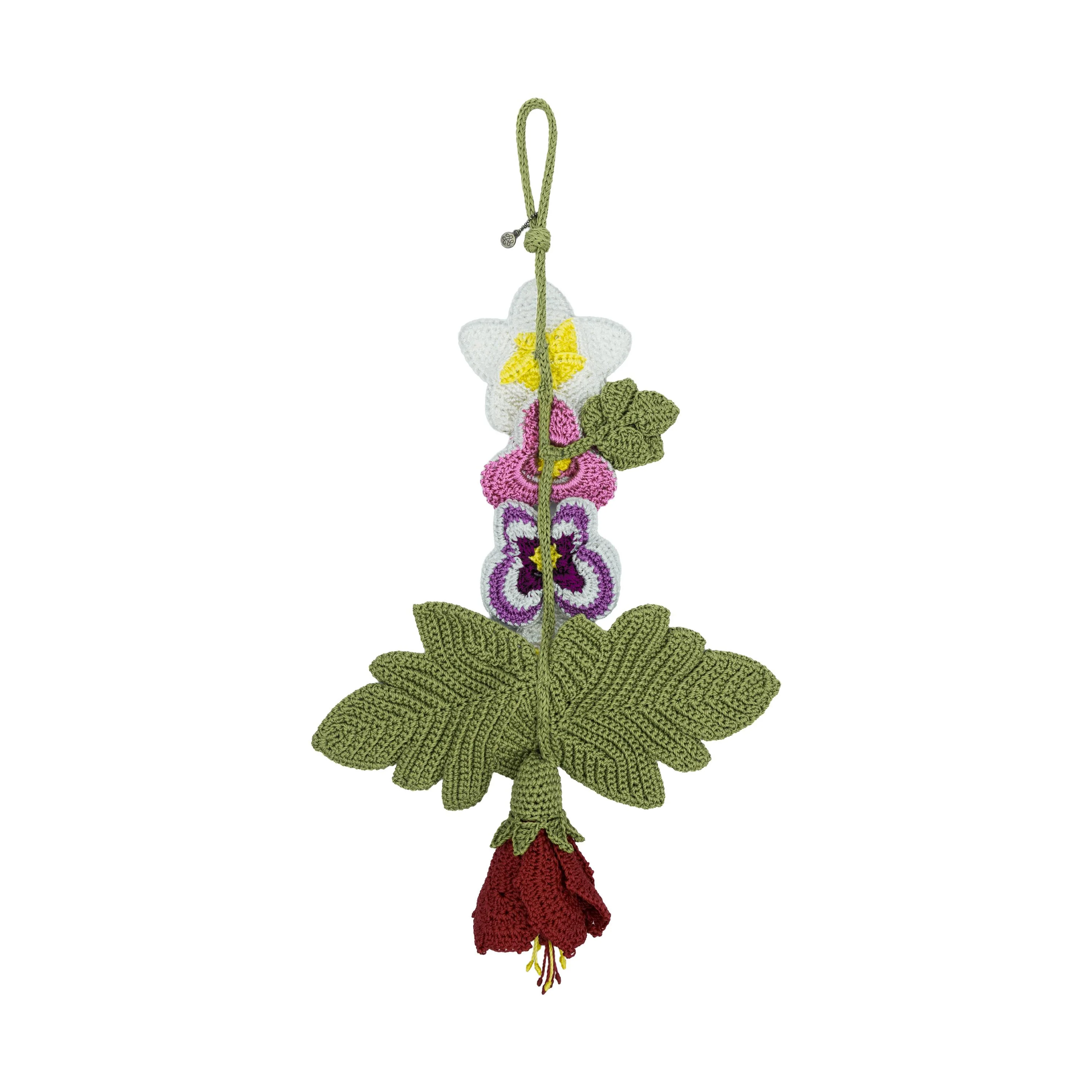 Yarnicharmz The Mega Dangle - Hand Crochet - Multi Flower - Image 2